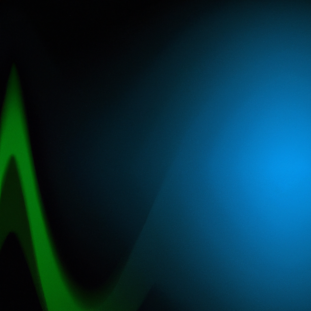 Fond abstrait bleu-vert moderne