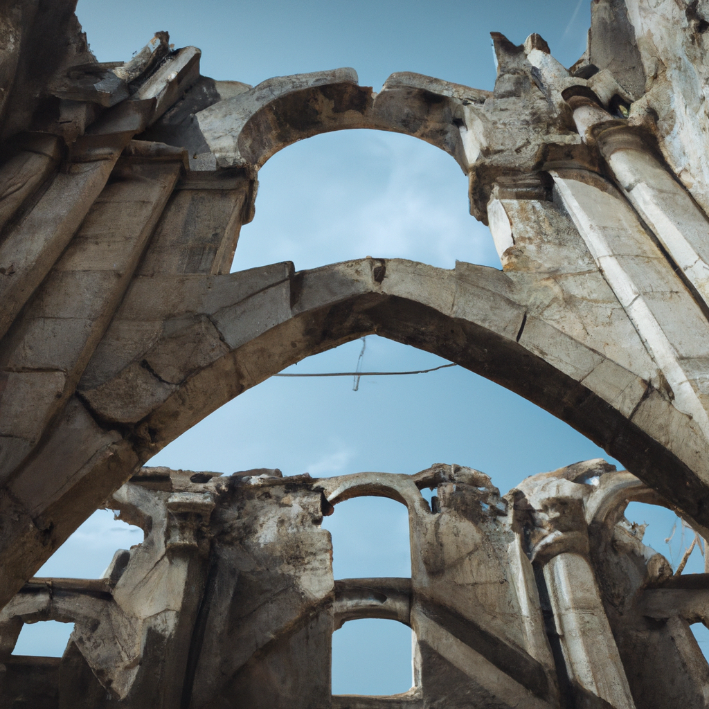 Ruines historiques de Saint-Pierre